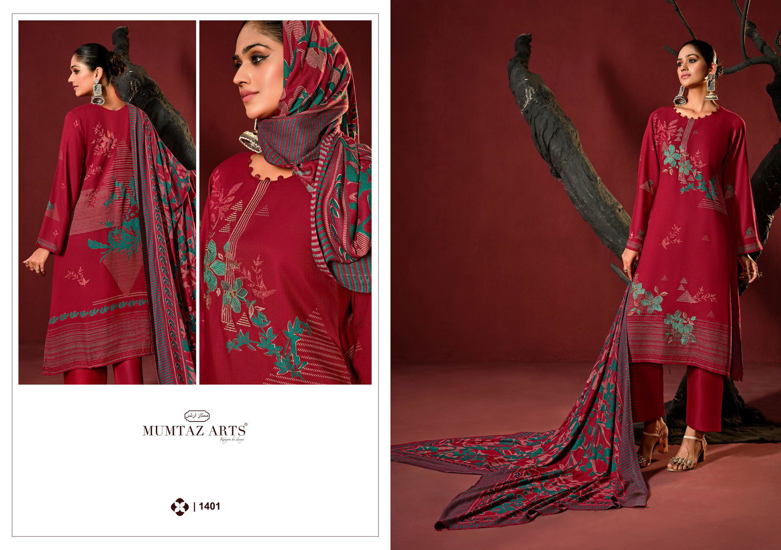 Khusrang By Mumtaz Pashmina Printed Dress Material Wholesale Price In Surat
